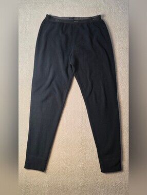 REI MTS Black Thermal Fleece Baselayer Leggings Running Hiking Mens XL
